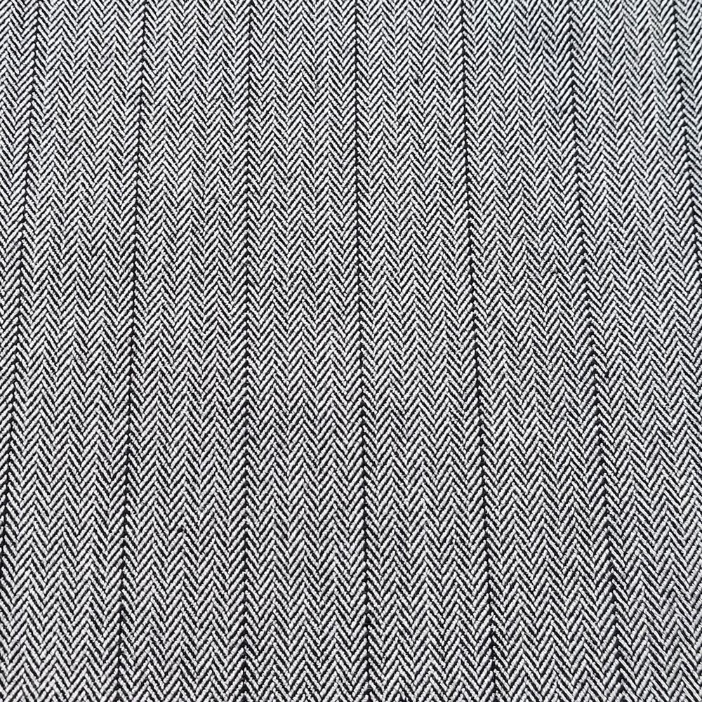 Lane Bryant Gray Herringbone & Black Striped Pattern Cuffed Wide Leg Slacks - Picture 5 of 8
